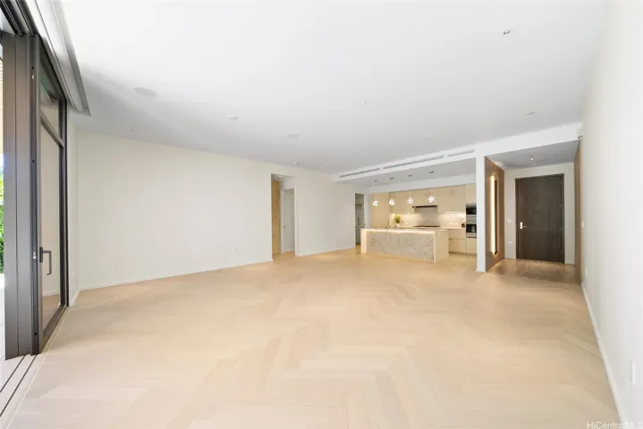 Spacious open living room