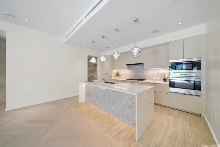 Open-concept kitchen