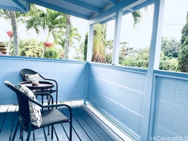 Covered front porch