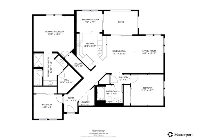 Unit #8127 Floor Plan.