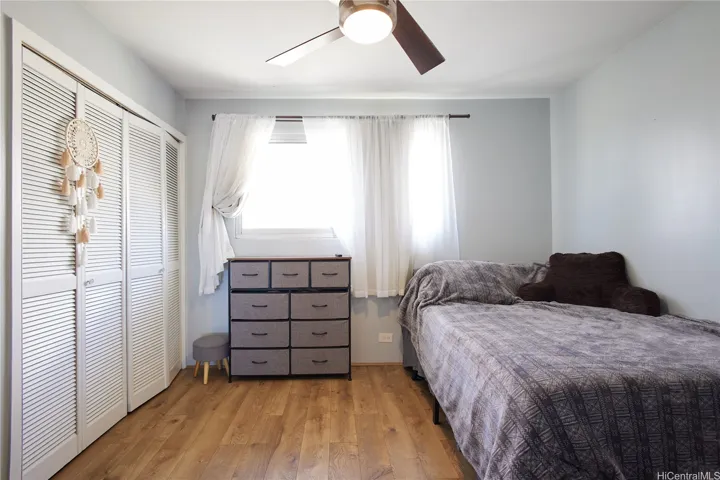 Bedroom to the right