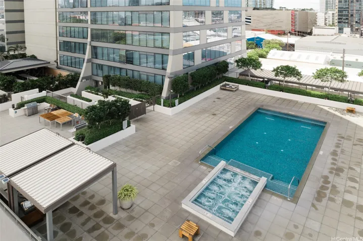 pool aerial