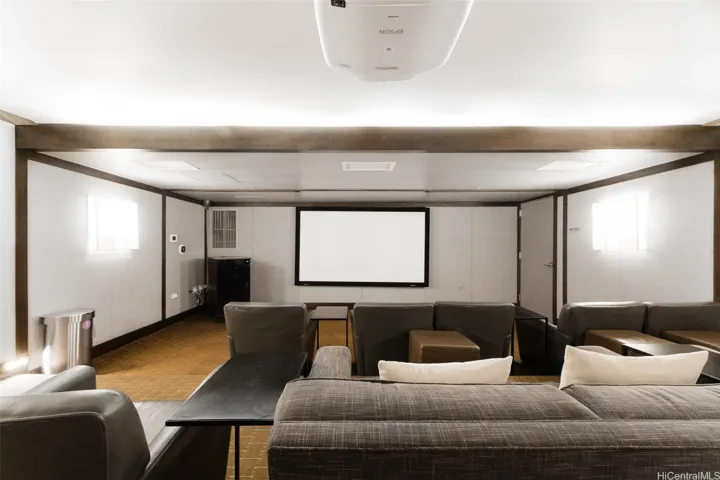 large entertainment room in
