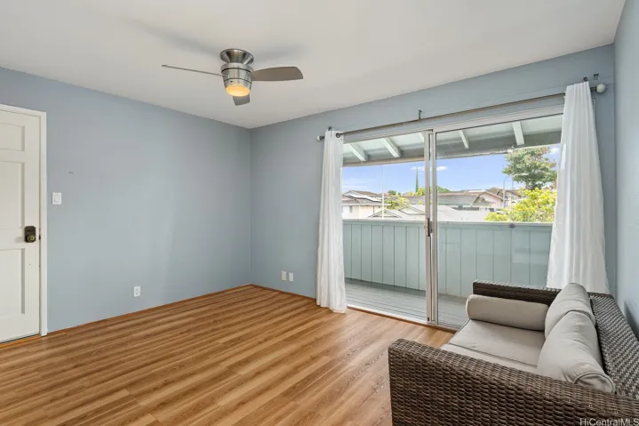 Window covering included.