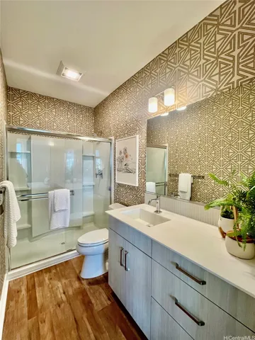 Photo is of the Unit 2 -Lokahi model home