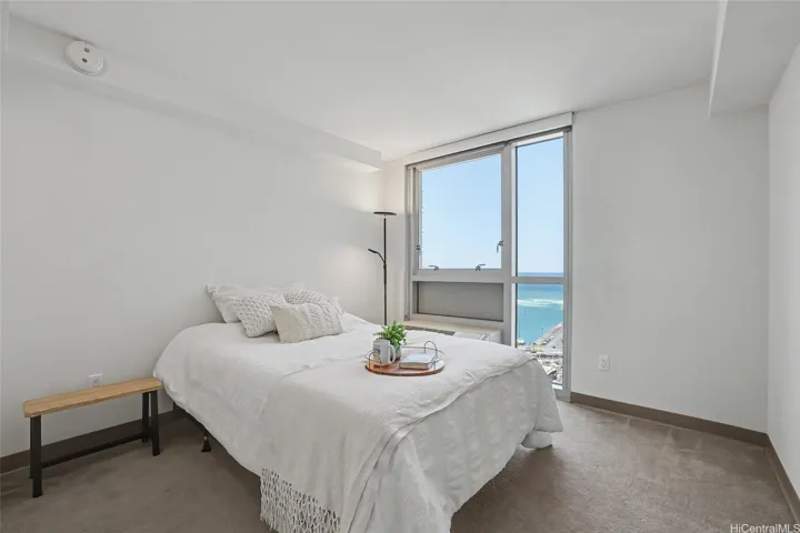 Master bedroom - partial ocean view.