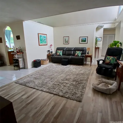 Another large family room big enough to fit any furniture arrangement.