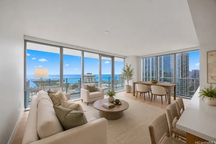 virtual staging - living room
