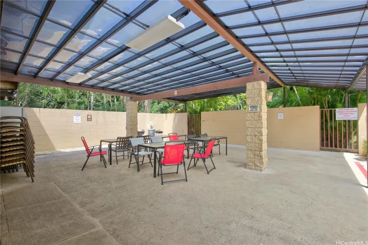 Recreation area for you and your guests and family.