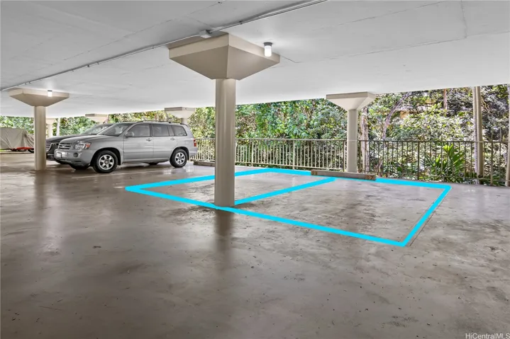 2 COVERED AND ASSIGNED PARKING STALLS NEXT TO EACH OTHER ON 2ND FLOOR.