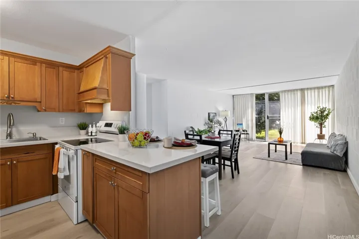 Enjoy the open spacious living area with brand new flooring throughout!