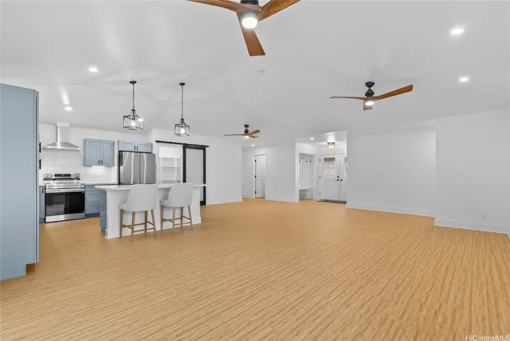 Kitchen , Living room 
