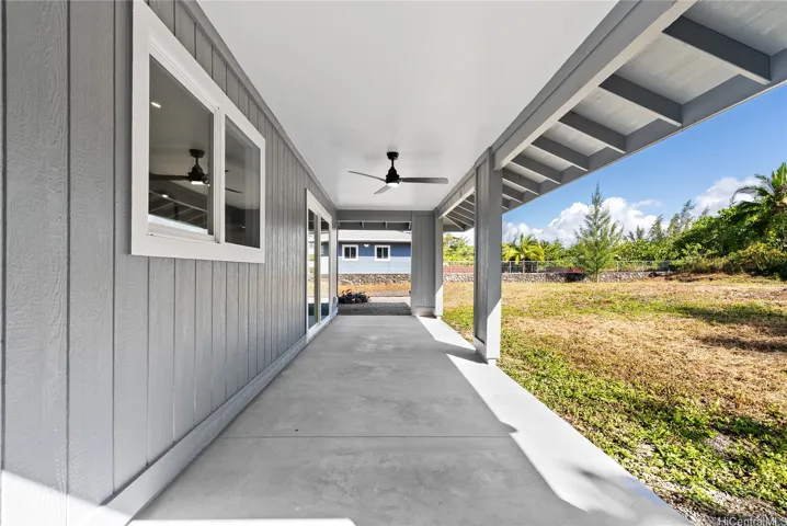Spacious Back Patio