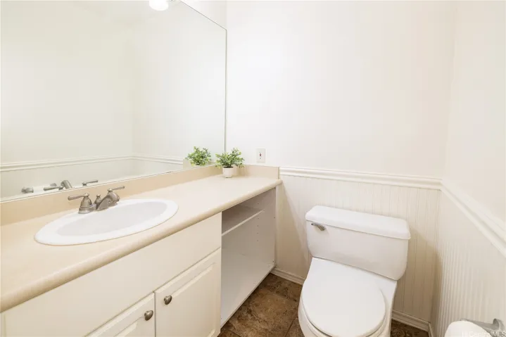 Half bath on main level