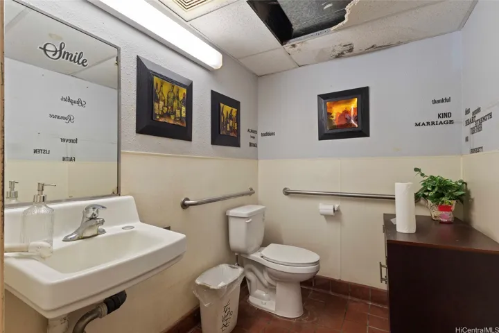 Restroom for customers