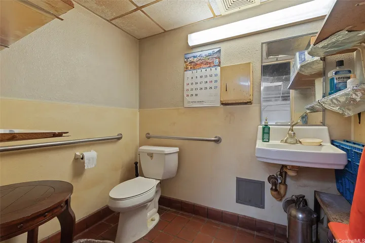 Rear Restroom