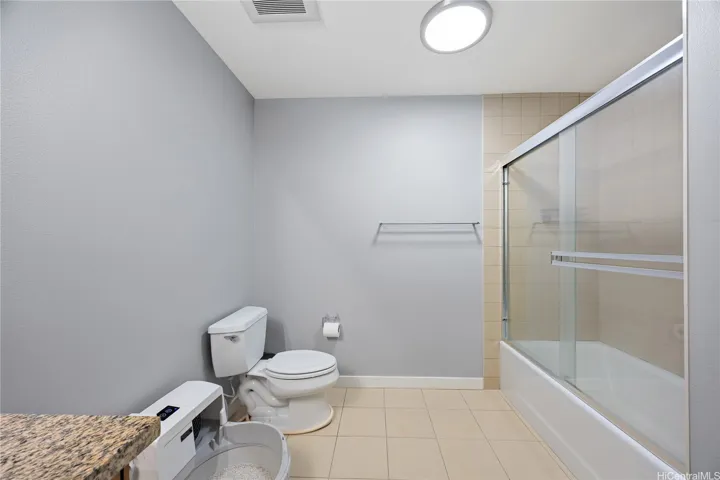 Hallway bathroom