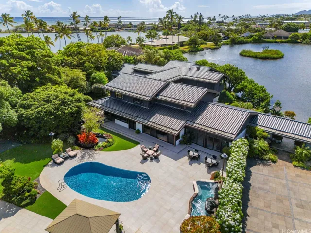 Over 1 Acre of a private spring side luxury home.