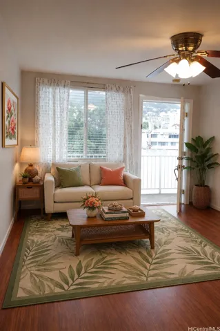 Enhanced. Living Room