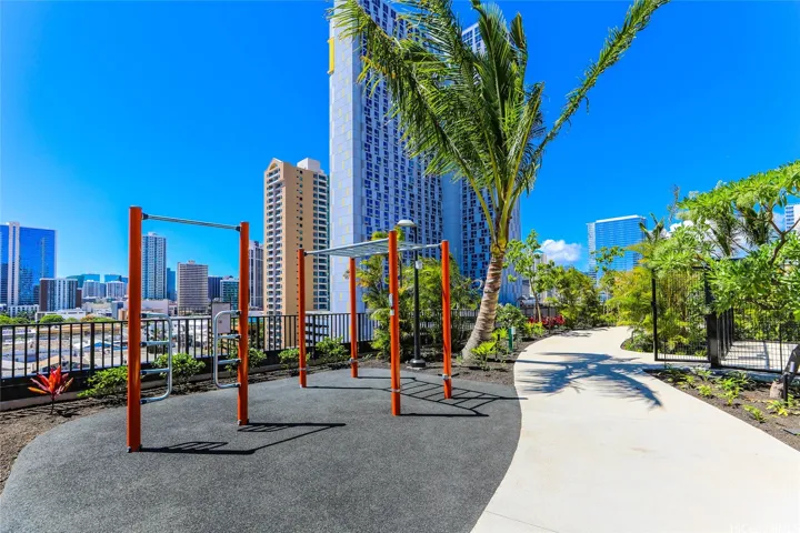 Outdoor fitness.