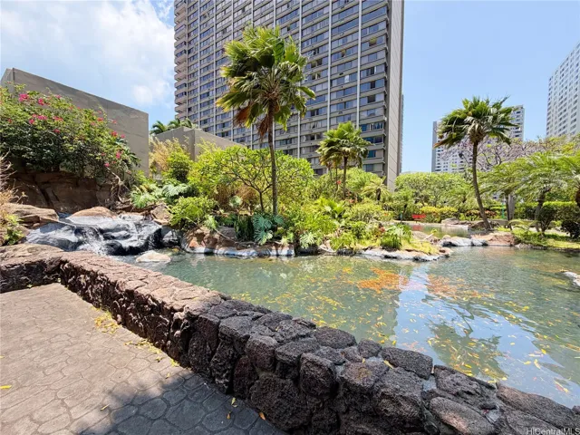Anther pond on the amenities deck