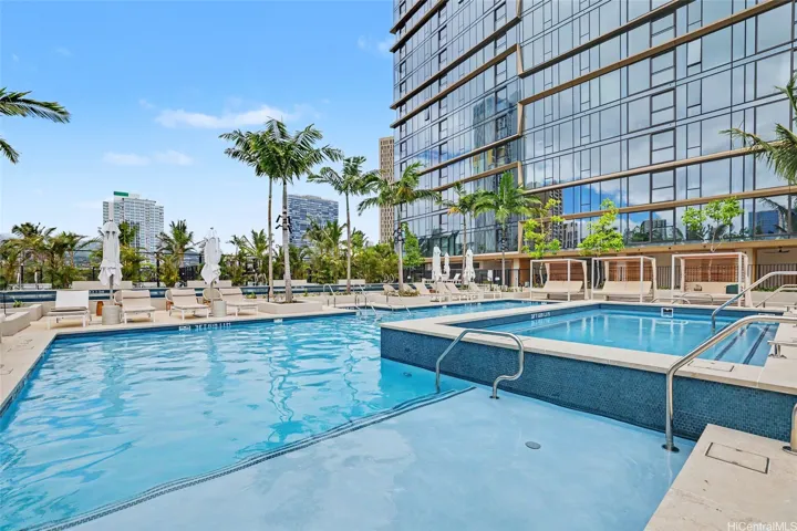 Pool, lap-pool, Jacuzzi