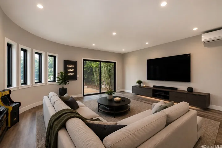 Photo is virtually staged (Entertainment Room W/ Full Bath)