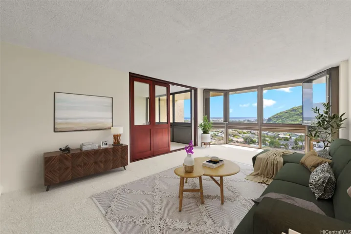 Brand new listing in the Mauna Luan in Hawaii Kai! 
ENHANCED This photo has been virtually staged