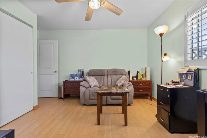 Great additional space located on the second level. Large closet and multiple windows. Unique space for you to enjoy.