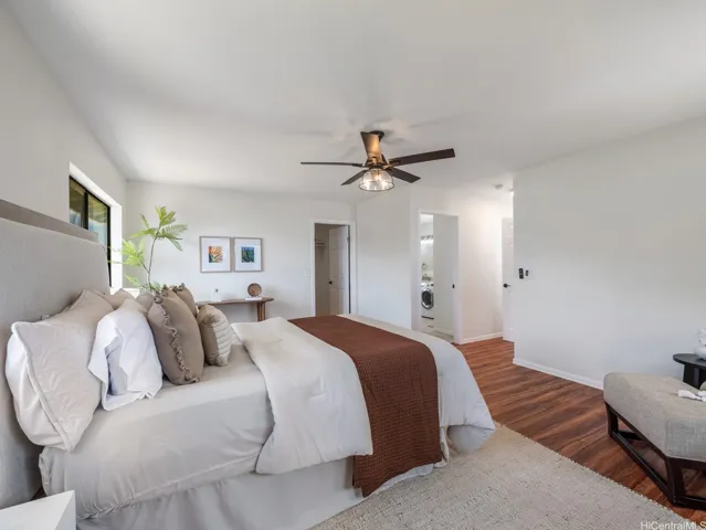 Large windows allow for nice breeze and natural light.