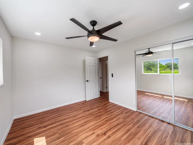 Large closets in all bedrooms