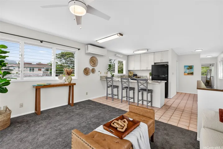 ohana unit living room and kitchen