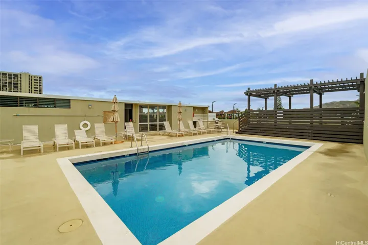 Pool deck
