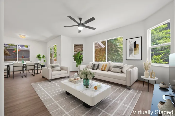 Living room which opens up to valley views