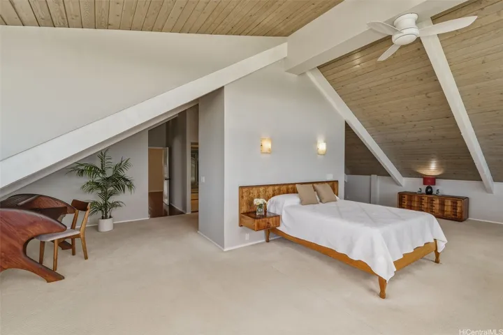 Primary upstairs bedroom.