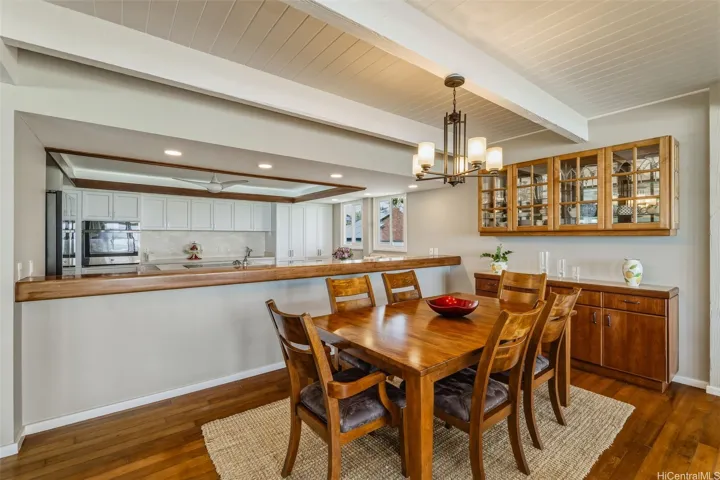 Dining area.