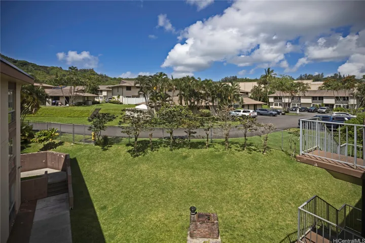 Front door view of Ahuimanu Valley