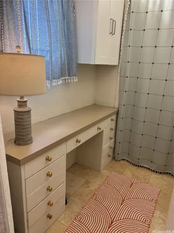 Built in vanity