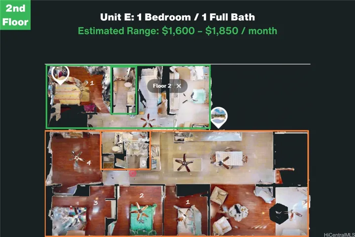Manuu Floor Plan with Rental Estimate