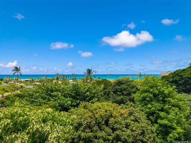 Amazing views looking straight out from the lanai