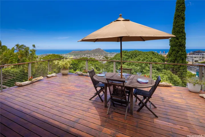 Enjoy island indoor/outdoor life to its fullest. A beautiful home in an incredible setting with the ocean, greenery, and the iconic Diamond Head in all its glory.