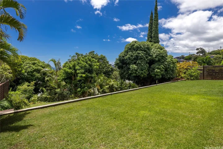 Lovely lawn.