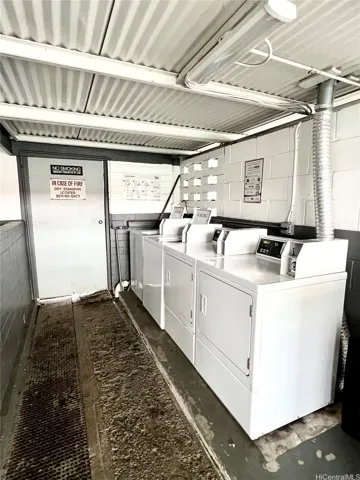 Community laundry on first floor