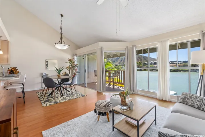 Spacious open layout