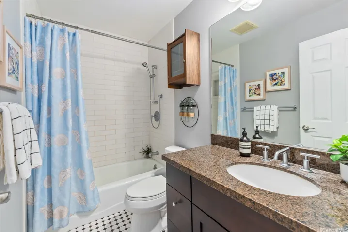 Updated main bathroom
