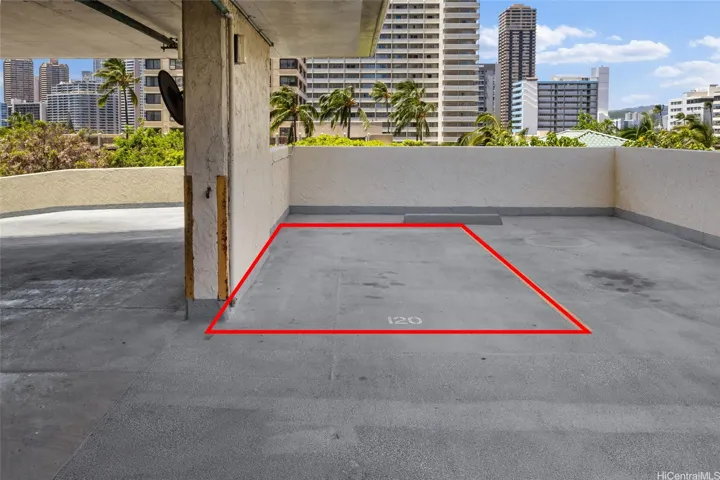 ASSIGNED STANDARD PARKING STALL 120
