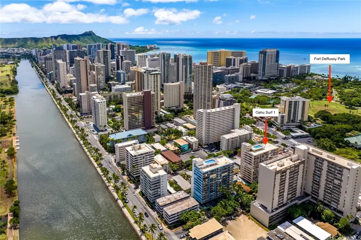 View towards Diamond Head