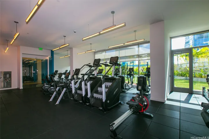State of the art indoor gym