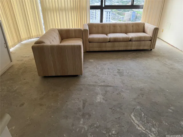 Spacious living room.