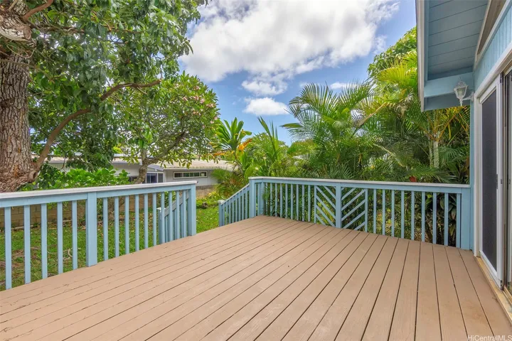 Deck from cottage